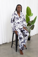 Load image into Gallery viewer, Usiku Long  Tie Dye Pyjama Set
